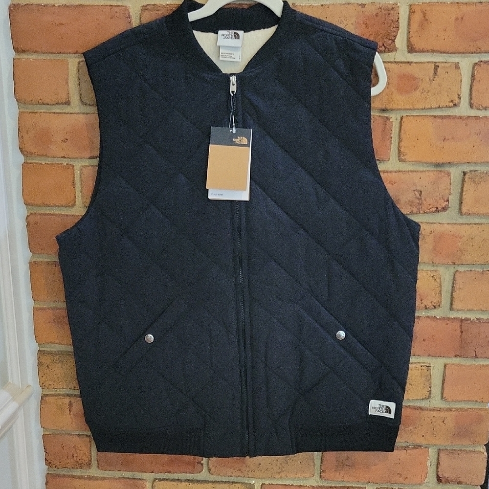 The North Face Black Quilted Vest for Versatile Layering